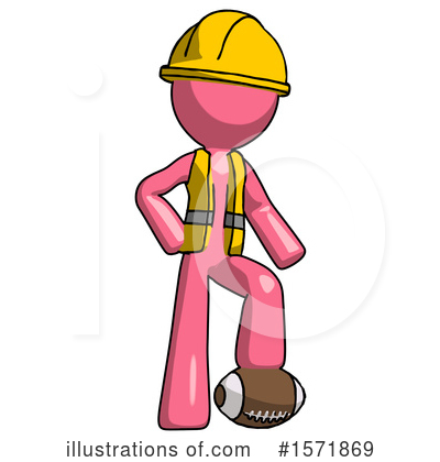 Royalty-Free (RF) Pink Design Mascot Clipart Illustration by Leo Blanchette - Stock Sample #1571869