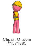 Pink Design Mascot Clipart #1571885 by Leo Blanchette