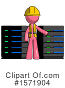 Pink Design Mascot Clipart #1571904 by Leo Blanchette