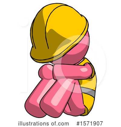 Royalty-Free (RF) Pink Design Mascot Clipart Illustration by Leo Blanchette - Stock Sample #1571907