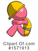 Pink Design Mascot Clipart #1571913 by Leo Blanchette