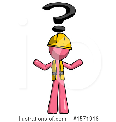 Royalty-Free (RF) Pink Design Mascot Clipart Illustration by Leo Blanchette - Stock Sample #1571918