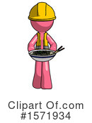 Pink Design Mascot Clipart #1571934 by Leo Blanchette