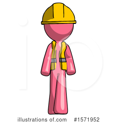 Royalty-Free (RF) Pink Design Mascot Clipart Illustration by Leo Blanchette - Stock Sample #1571952