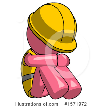 Royalty-Free (RF) Pink Design Mascot Clipart Illustration by Leo Blanchette - Stock Sample #1571972