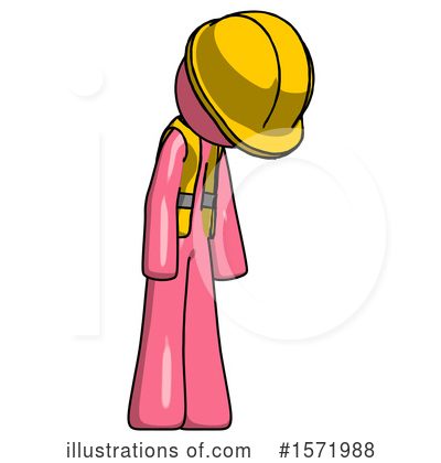 Royalty-Free (RF) Pink Design Mascot Clipart Illustration by Leo Blanchette - Stock Sample #1571988