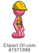 Pink Design Mascot Clipart #1571999 by Leo Blanchette