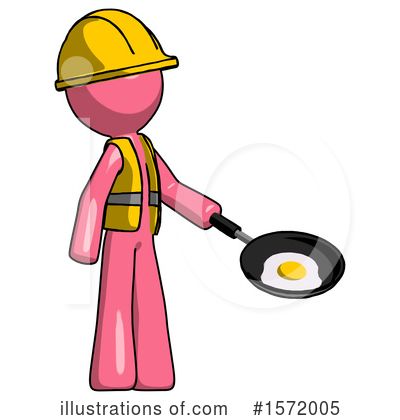 Royalty-Free (RF) Pink Design Mascot Clipart Illustration by Leo Blanchette - Stock Sample #1572005