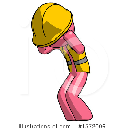 Royalty-Free (RF) Pink Design Mascot Clipart Illustration by Leo Blanchette - Stock Sample #1572006