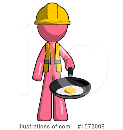 Royalty-Free (RF) Pink Design Mascot Clipart Illustration by Leo Blanchette - Stock Sample #1572008