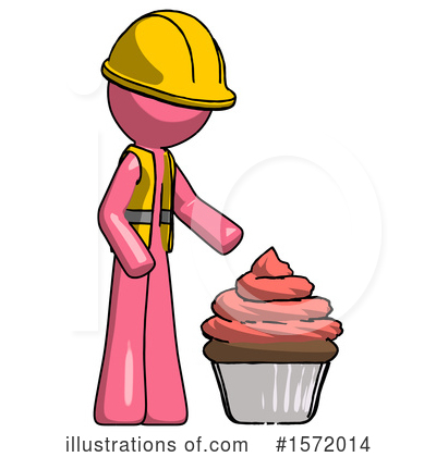 Royalty-Free (RF) Pink Design Mascot Clipart Illustration by Leo Blanchette - Stock Sample #1572014