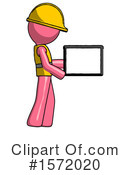 Pink Design Mascot Clipart #1572020 by Leo Blanchette