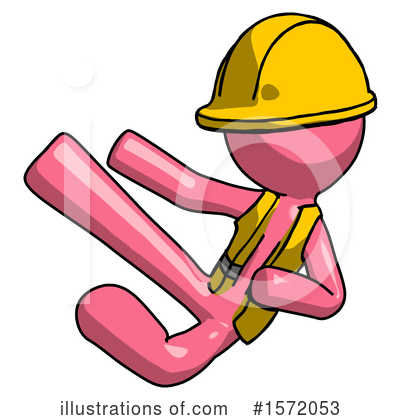 Royalty-Free (RF) Pink Design Mascot Clipart Illustration by Leo Blanchette - Stock Sample #1572053