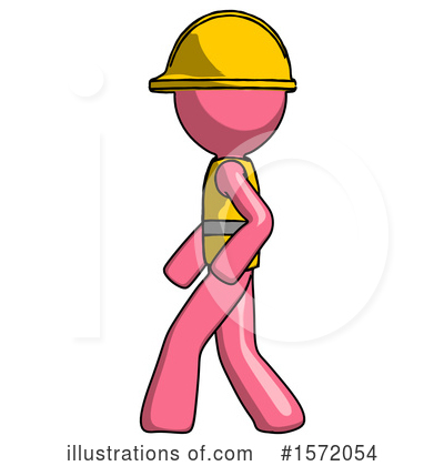Royalty-Free (RF) Pink Design Mascot Clipart Illustration by Leo Blanchette - Stock Sample #1572054