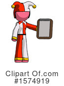 Pink Design Mascot Clipart #1574919 by Leo Blanchette