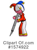 Pink Design Mascot Clipart #1574922 by Leo Blanchette
