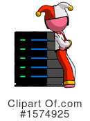 Pink Design Mascot Clipart #1574925 by Leo Blanchette