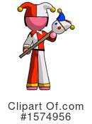 Pink Design Mascot Clipart #1574956 by Leo Blanchette
