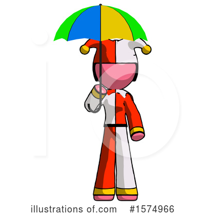Royalty-Free (RF) Pink Design Mascot Clipart Illustration by Leo Blanchette - Stock Sample #1574966