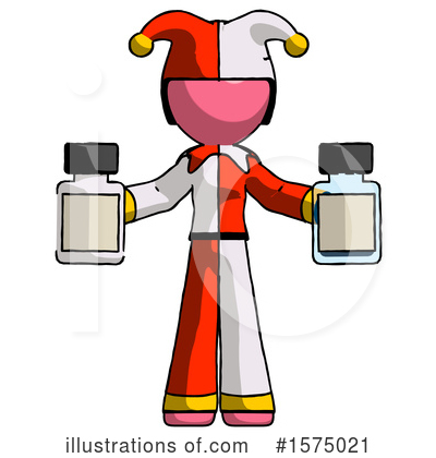 Royalty-Free (RF) Pink Design Mascot Clipart Illustration by Leo Blanchette - Stock Sample #1575021