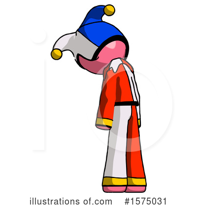 Royalty-Free (RF) Pink Design Mascot Clipart Illustration by Leo Blanchette - Stock Sample #1575031