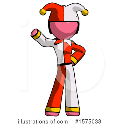 Royalty-Free (RF) Pink Design Mascot Clipart Illustration by Leo Blanchette - Stock Sample #1575033