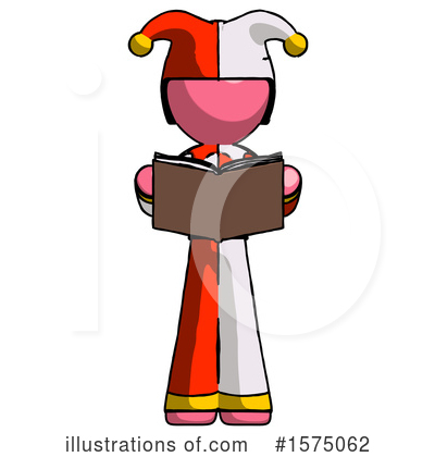 Royalty-Free (RF) Pink Design Mascot Clipart Illustration by Leo Blanchette - Stock Sample #1575062