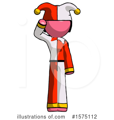 Royalty-Free (RF) Pink Design Mascot Clipart Illustration by Leo Blanchette - Stock Sample #1575112