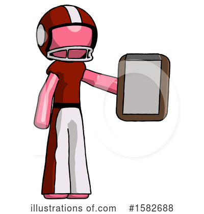 Royalty-Free (RF) Pink Design Mascot Clipart Illustration by Leo Blanchette - Stock Sample #1582688