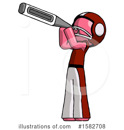 Royalty-Free (RF) Pink Design Mascot Clipart Illustration by Leo Blanchette - Stock Sample #1582708