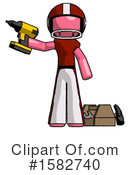 Pink Design Mascot Clipart #1582740 by Leo Blanchette