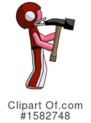 Pink Design Mascot Clipart #1582748 by Leo Blanchette