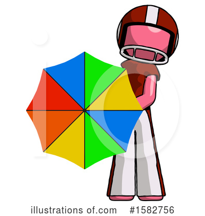 Royalty-Free (RF) Pink Design Mascot Clipart Illustration by Leo Blanchette - Stock Sample #1582756