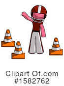 Pink Design Mascot Clipart #1582762 by Leo Blanchette