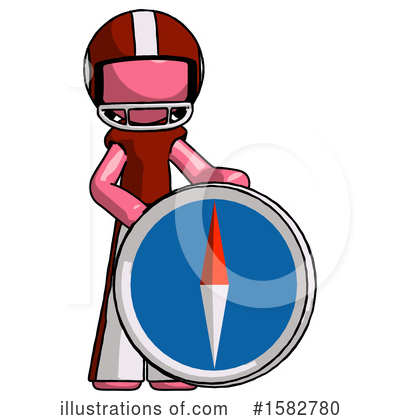 Royalty-Free (RF) Pink Design Mascot Clipart Illustration by Leo Blanchette - Stock Sample #1582780