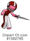 Pink Design Mascot Clipart #1582795 by Leo Blanchette