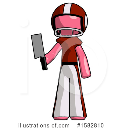 Royalty-Free (RF) Pink Design Mascot Clipart Illustration by Leo Blanchette - Stock Sample #1582810
