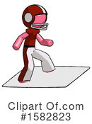 Pink Design Mascot Clipart #1582823 by Leo Blanchette