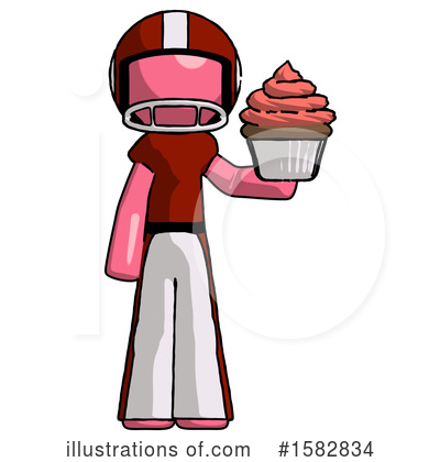 Royalty-Free (RF) Pink Design Mascot Clipart Illustration by Leo Blanchette - Stock Sample #1582834