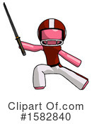 Pink Design Mascot Clipart #1582840 by Leo Blanchette