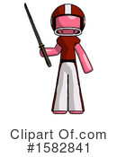 Pink Design Mascot Clipart #1582841 by Leo Blanchette
