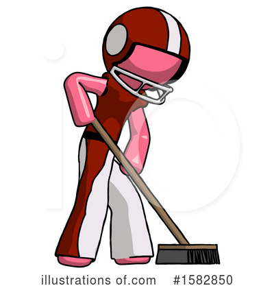 Royalty-Free (RF) Pink Design Mascot Clipart Illustration by Leo Blanchette - Stock Sample #1582850