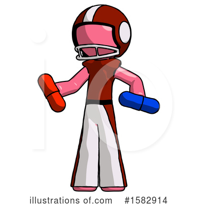 Royalty-Free (RF) Pink Design Mascot Clipart Illustration by Leo Blanchette - Stock Sample #1582914