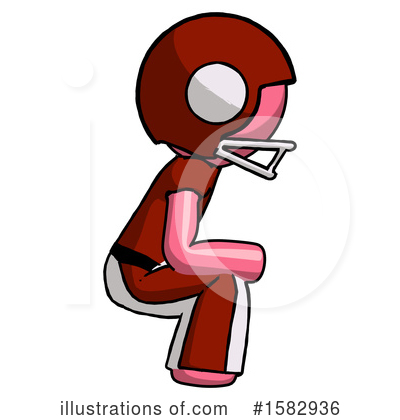 Royalty-Free (RF) Pink Design Mascot Clipart Illustration by Leo Blanchette - Stock Sample #1582936