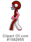 Pink Design Mascot Clipart #1582955 by Leo Blanchette