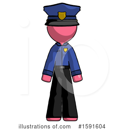 Royalty-Free (RF) Pink Design Mascot Clipart Illustration by Leo Blanchette - Stock Sample #1591604