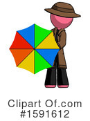 Pink Design Mascot Clipart #1591612 by Leo Blanchette