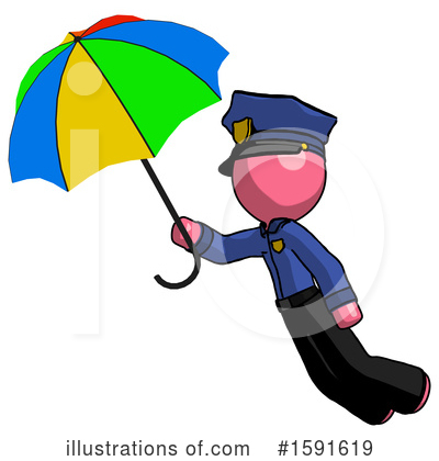Royalty-Free (RF) Pink Design Mascot Clipart Illustration by Leo Blanchette - Stock Sample #1591619