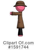 Pink Design Mascot Clipart #1591744 by Leo Blanchette