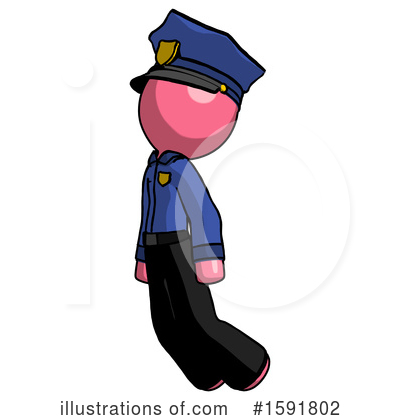 Royalty-Free (RF) Pink Design Mascot Clipart Illustration by Leo Blanchette - Stock Sample #1591802